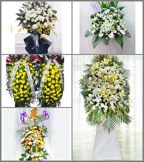 福建福州永泰县洑口乡后亭村白事花篮预定